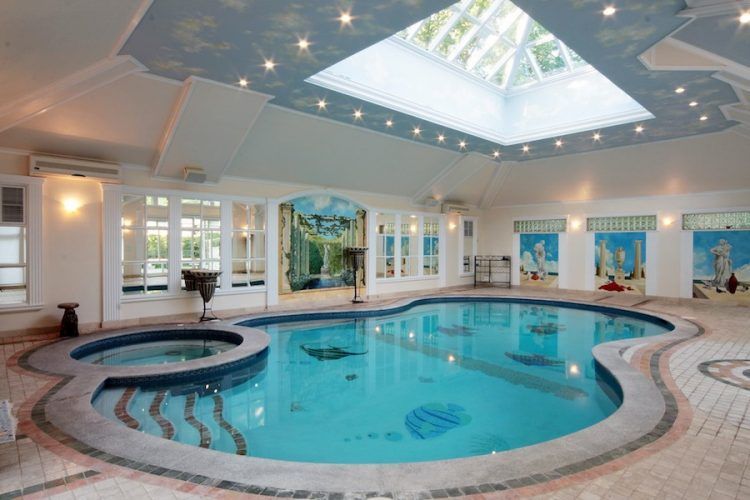 Scenic Indoor Swimming Pool