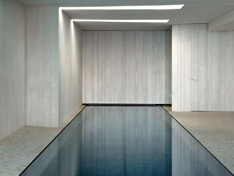sophisticated pool idea for the closed room